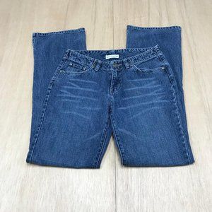 BKLE women size 26 jeans slim boot  blue